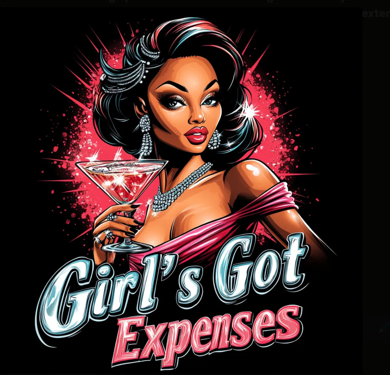 Girl s Expenses Tee 1
